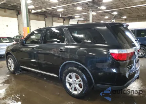 2012 Dodge Durango Sxt from USA, damaged, VIN 1C4RDJAG8CC197287